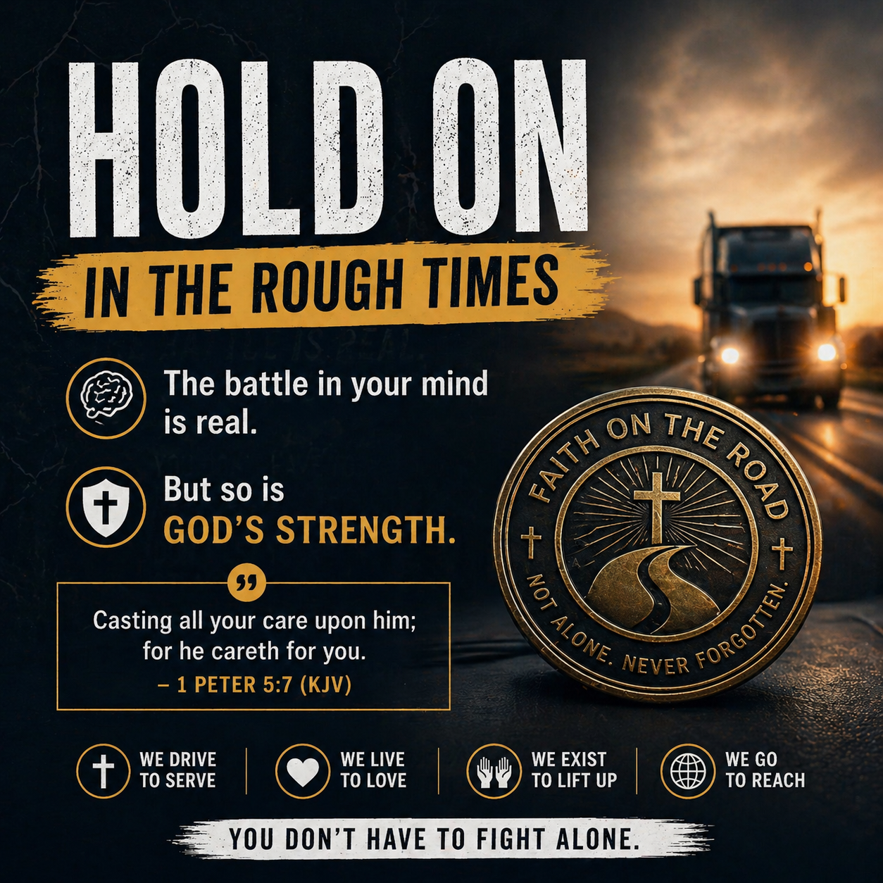 Hold On In The Rough Times